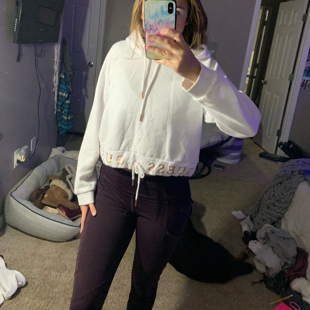 Guess Cropped Hoodie